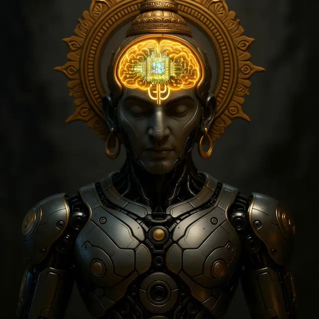 Vedic inspired futuristic AI guardian